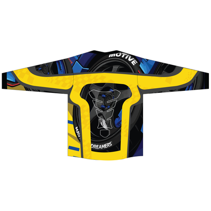 REFLECTIVE LONG SLEEVE MOTORSPORTS JERSEY