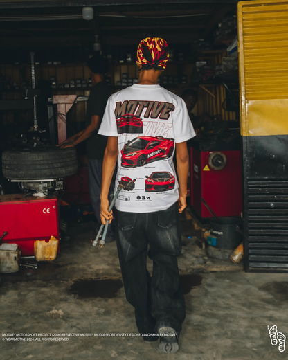 Car Culture Tee - White
