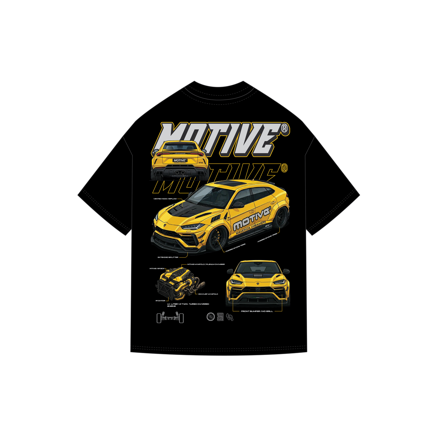 Car Culture Tee - Black