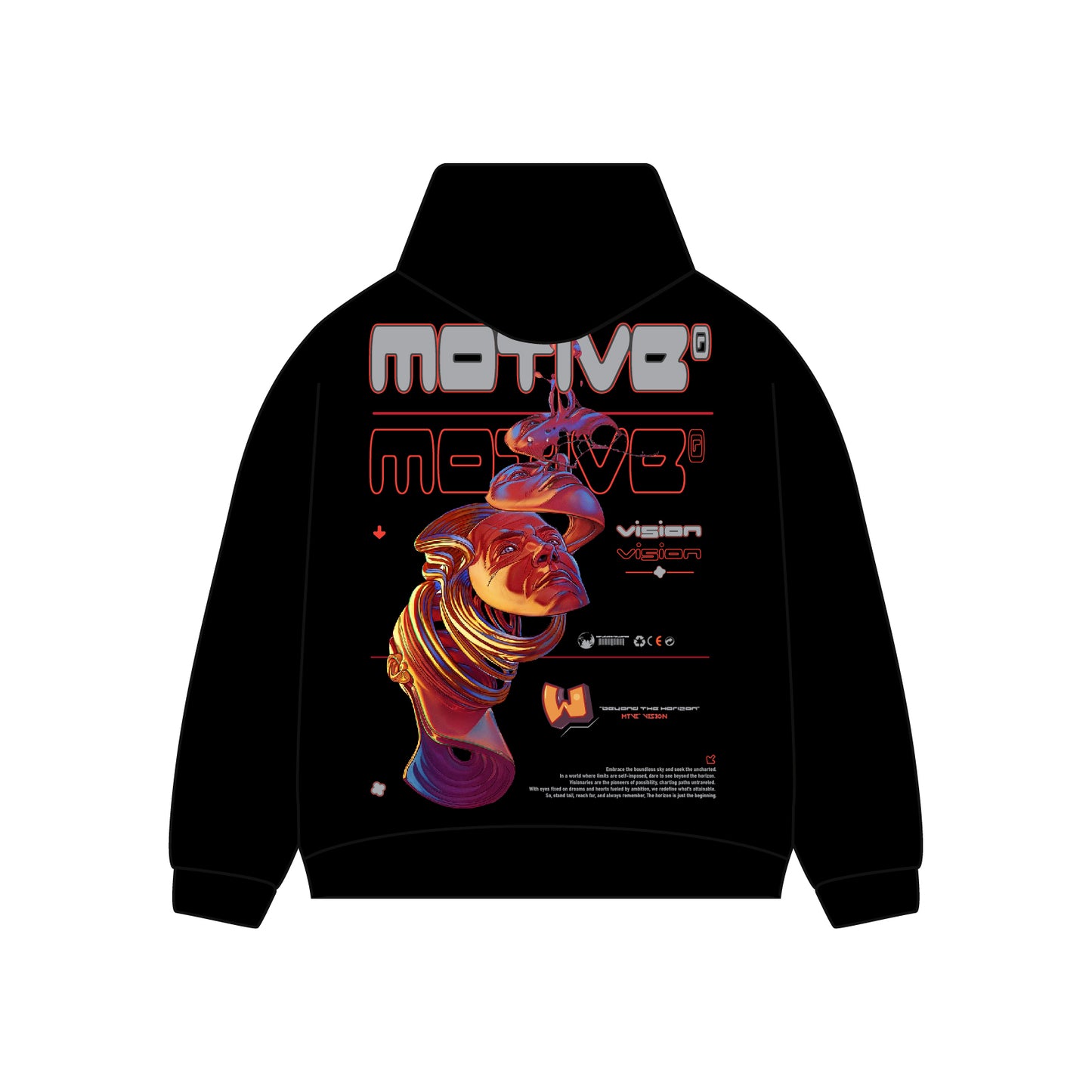 MOTIVE® MAVERICK DREAMER REFLECTIVE HOODIE